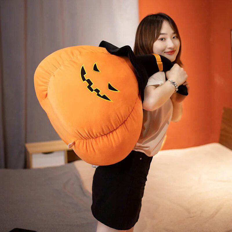 Halloween Witch Pumpkin Plush
