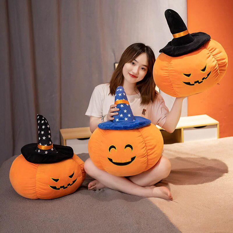 Halloween Witch Pumpkin Plush