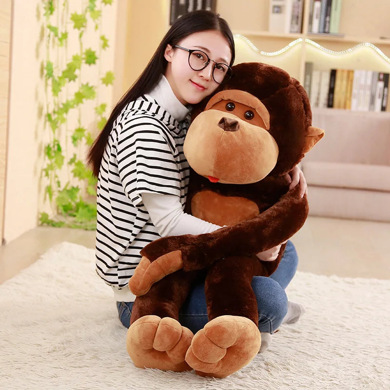 Giant Huggable Monkey Plush