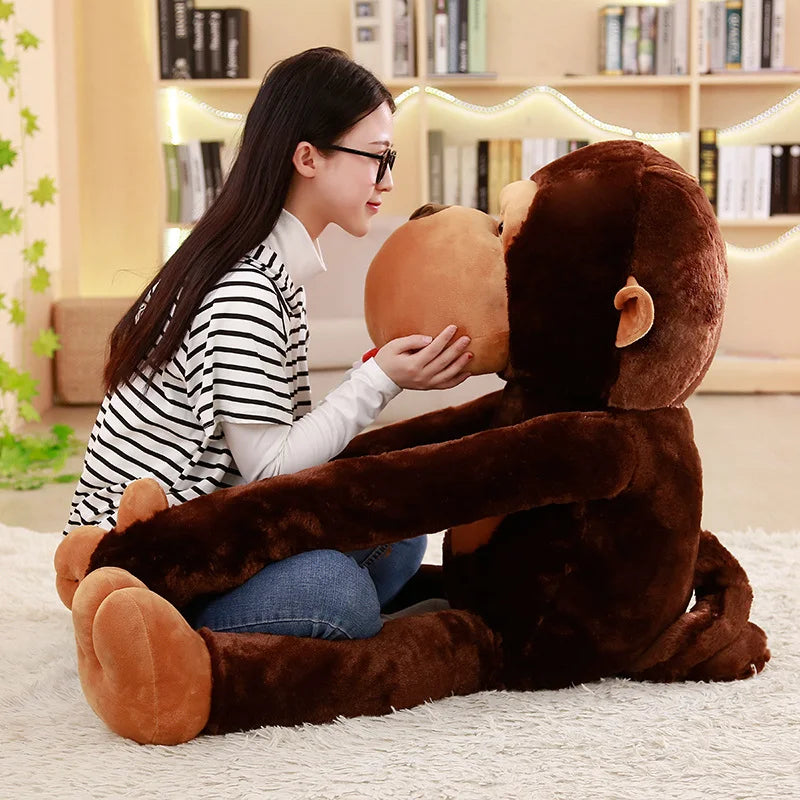 Giant Huggable Monkey Plush