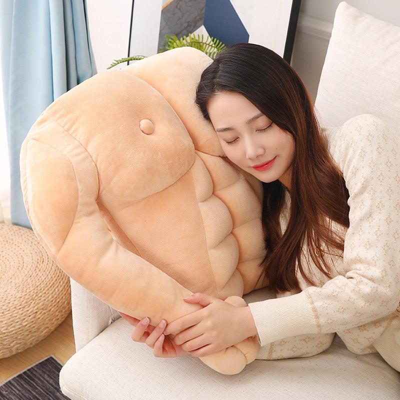 Muscle Body Pillow Plush