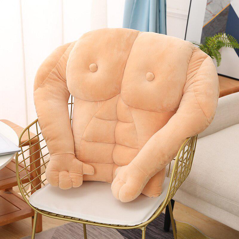 Muscle Body Pillow Plush