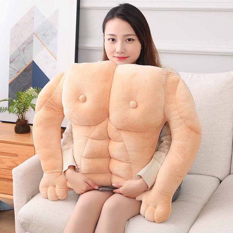 Muscle Body Pillow Plush