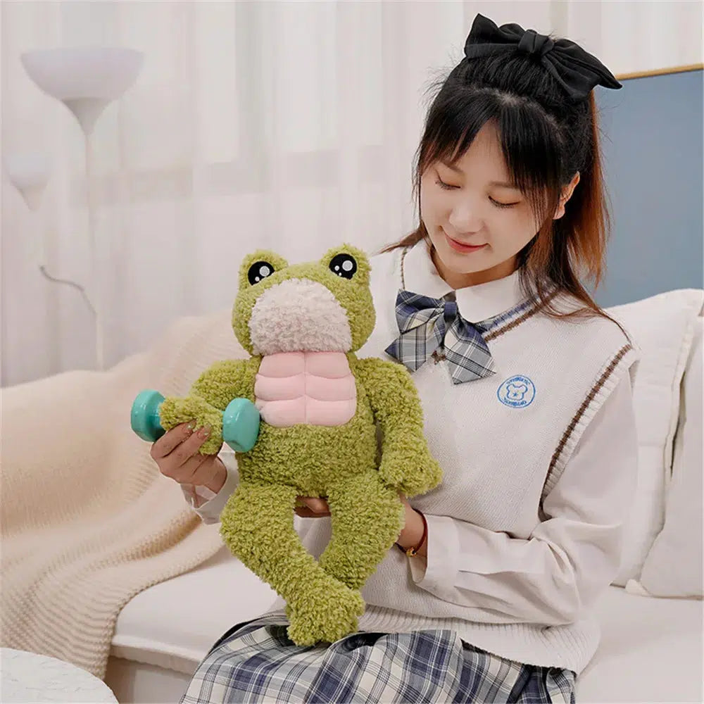 Muscly Frog Plush