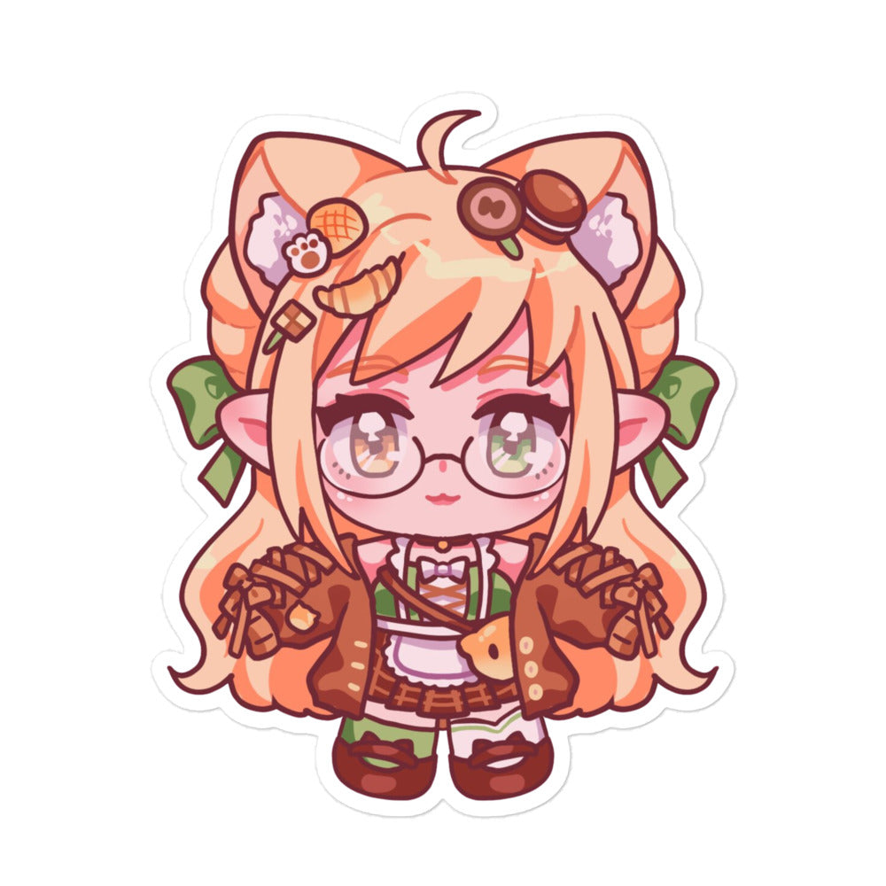 [Nekopan x CM] Chibi Nekopan Bubble-free stickers
