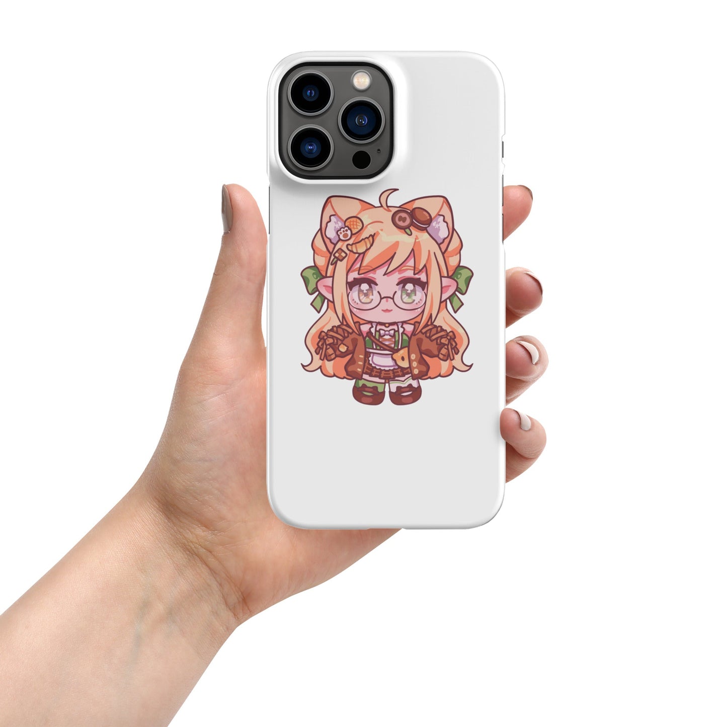 [Nekopan x CM] Chibi Nekopan Snap case for iPhone®