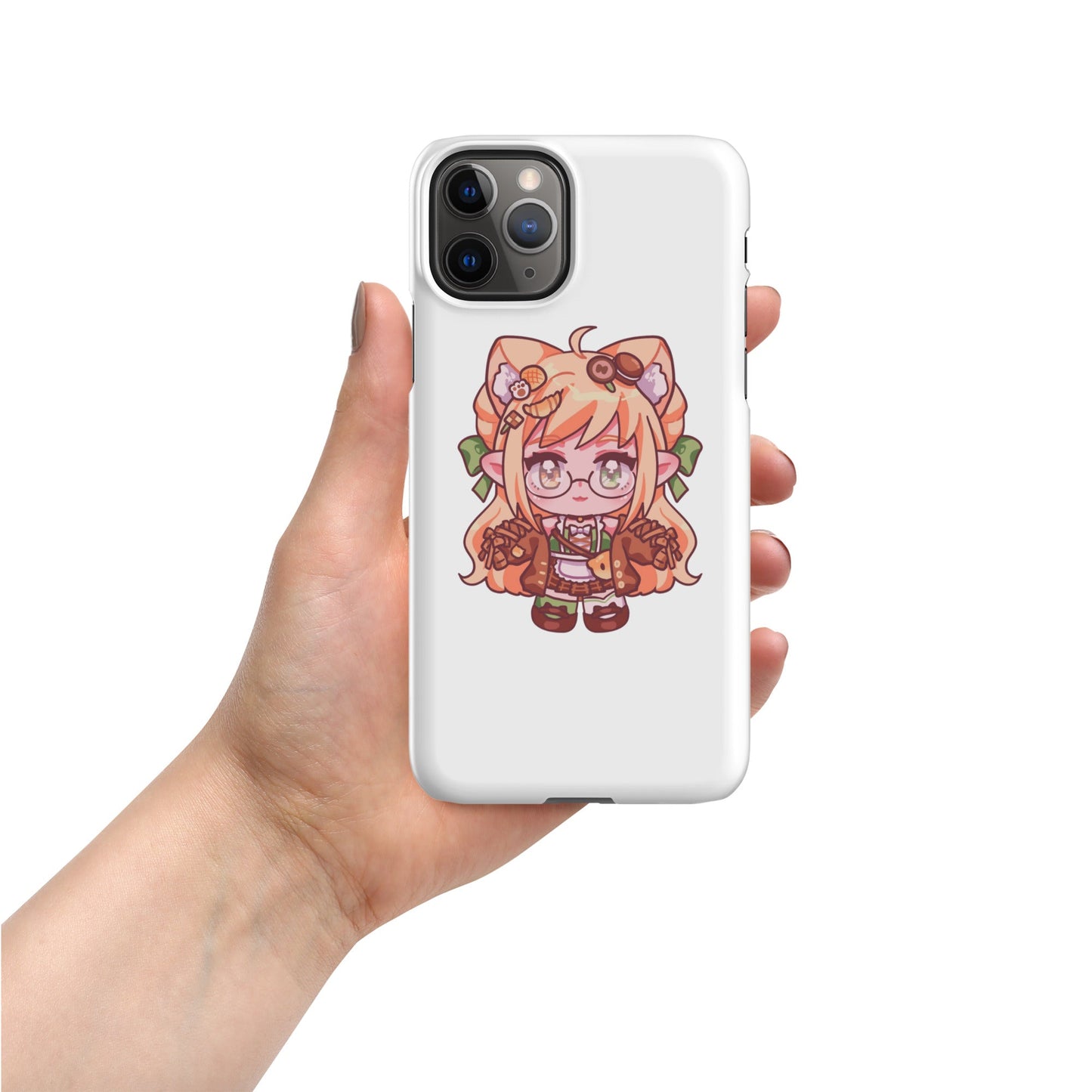 [Nekopan x CM] Chibi Nekopan Snap case for iPhone®