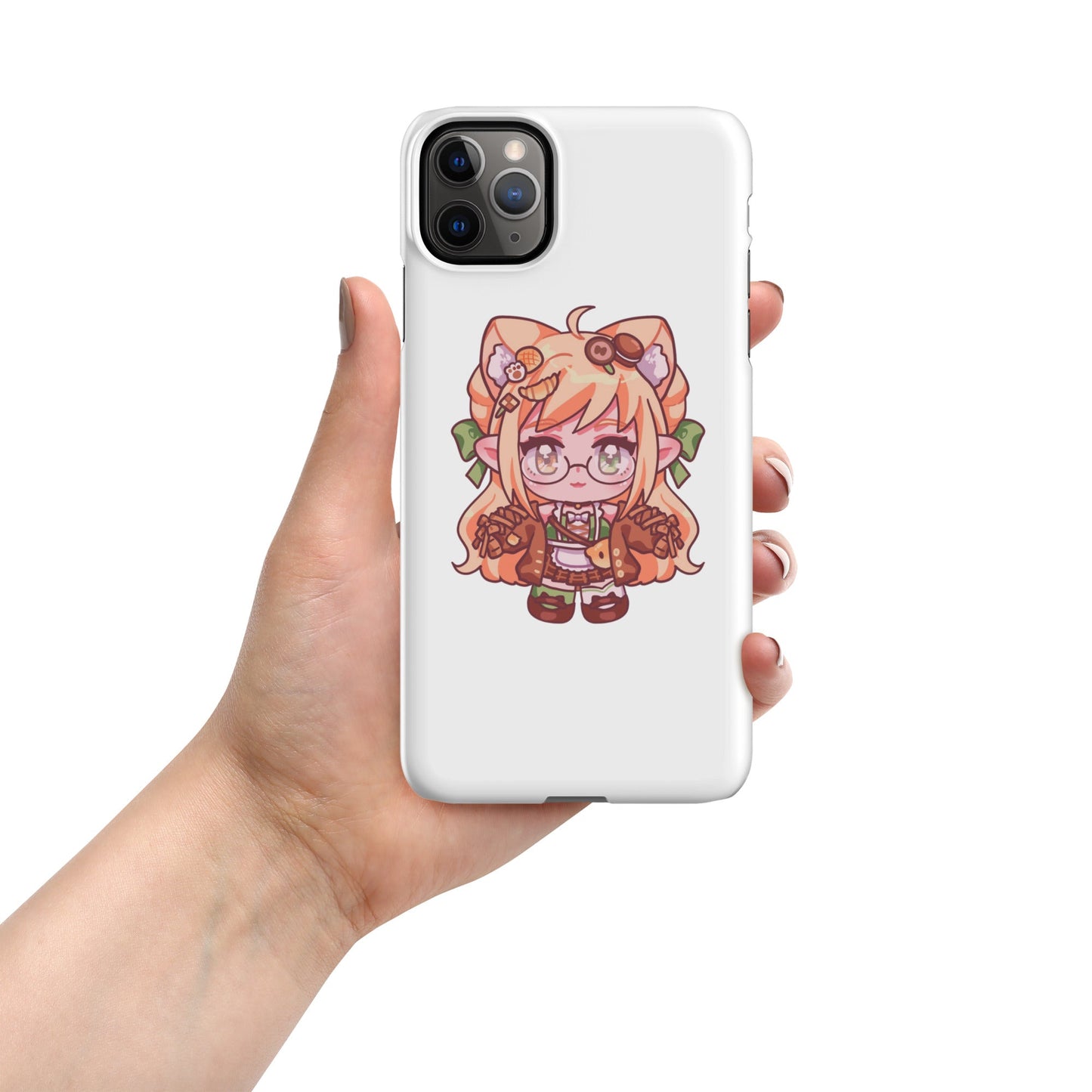 [Nekopan x CM] Chibi Nekopan Snap case for iPhone®