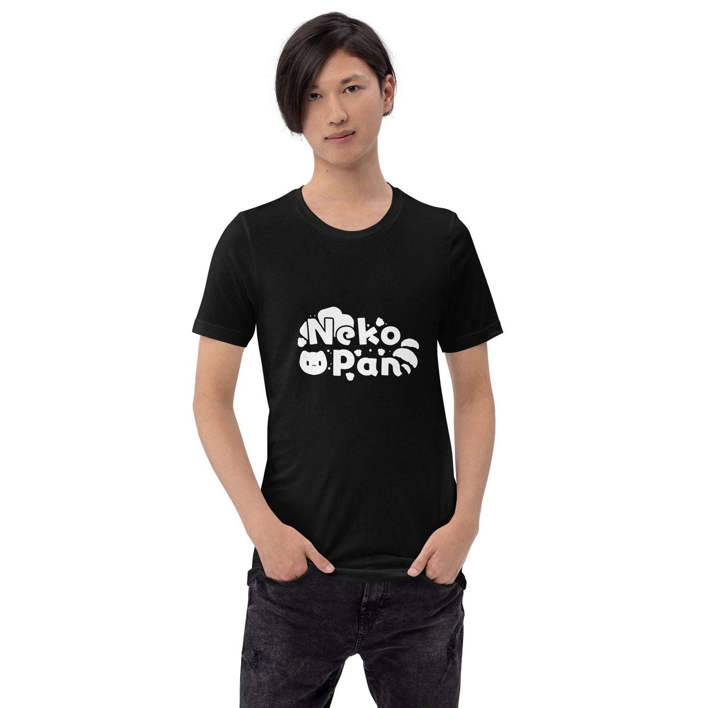 [Nekopan x CM] Nekopan Black & White Logo Unisex T-Shirt