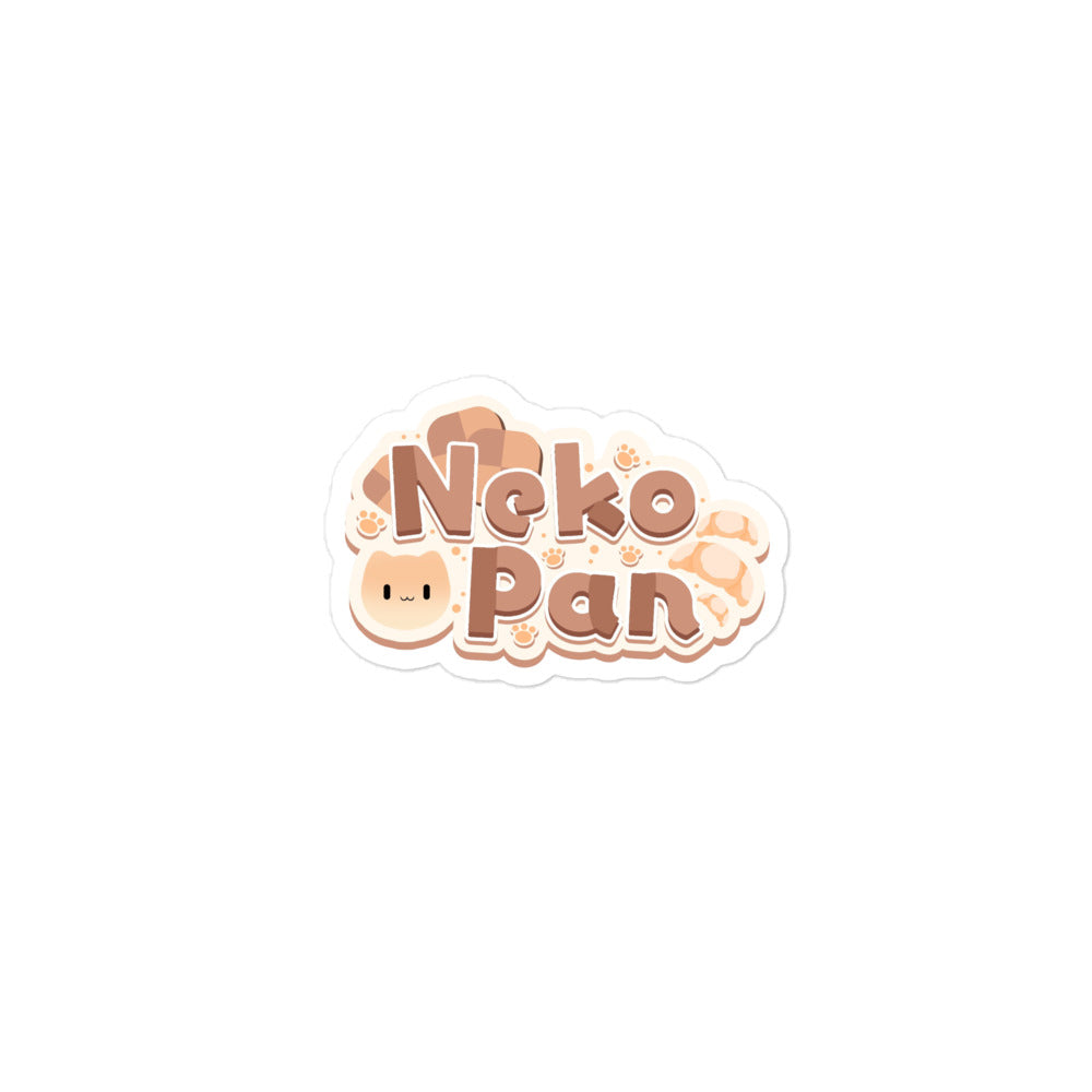 [Nekopan x CM] Nekopan Logo Bubble-free stickers