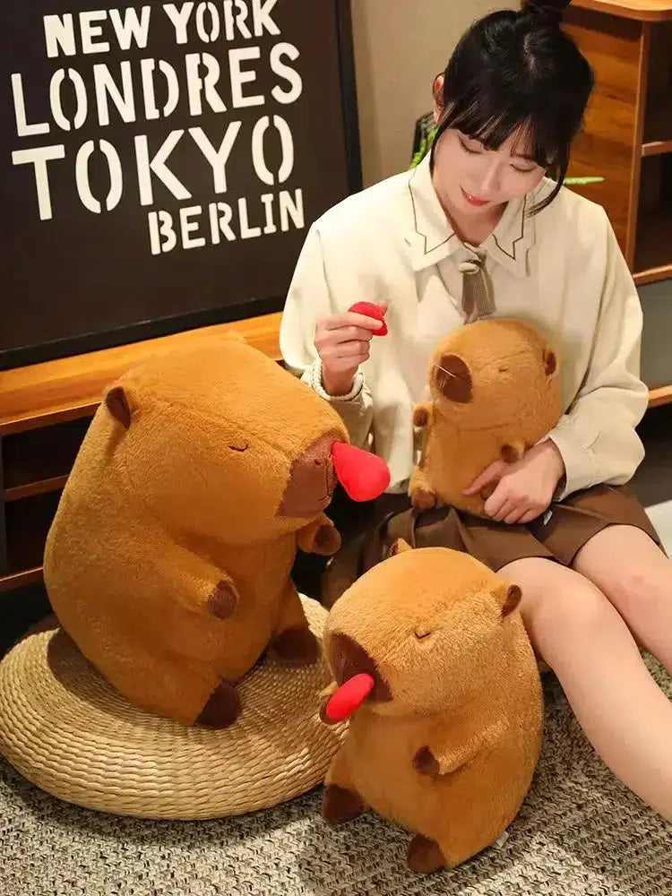 Nosebleed Capybara Plush