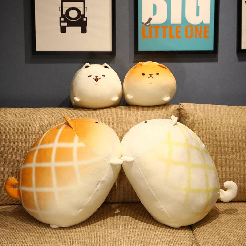 Pineapple Bread Shiba Plush
