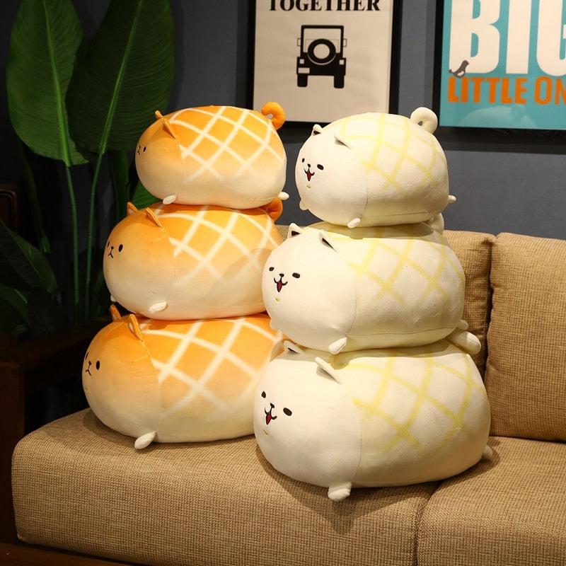 Pineapple Bread Shiba Plush