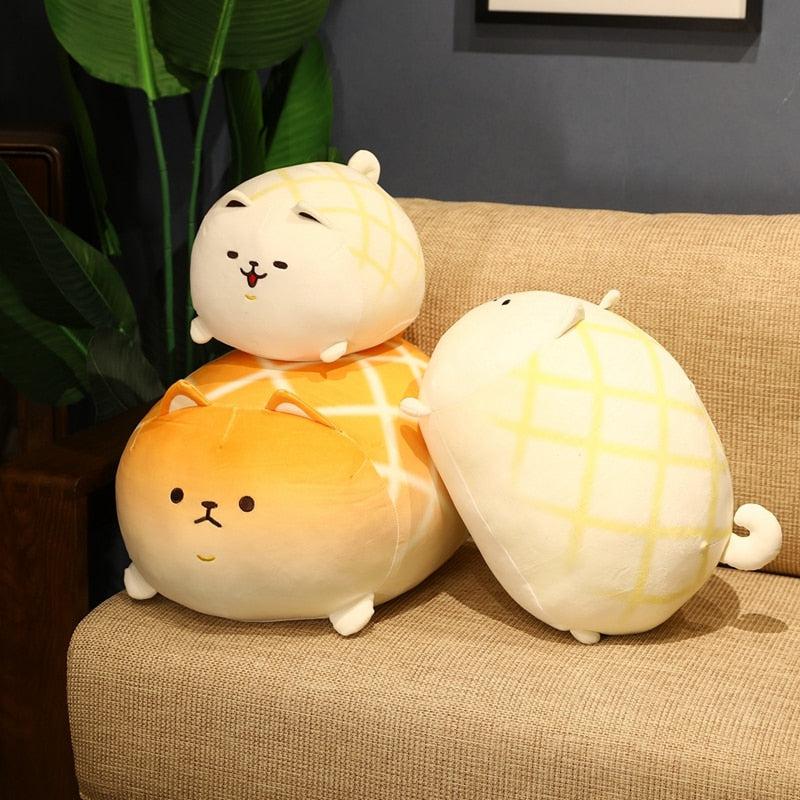 Pineapple Bread Shiba Plush