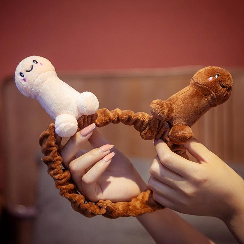 Plush Penis Headband