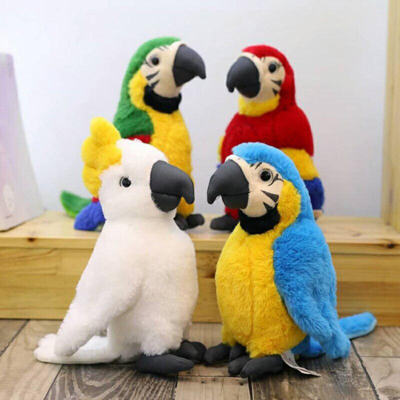 Realistic Parrot Plush