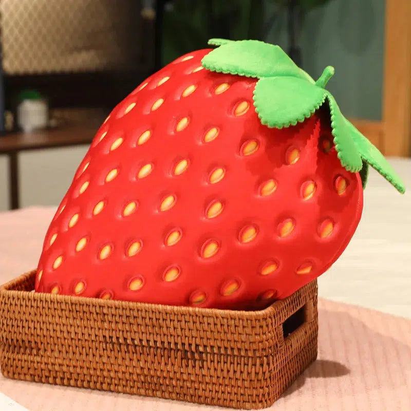 Realistic Strawberry Plush