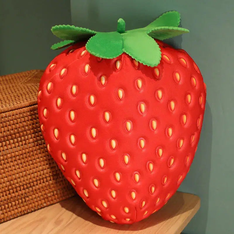 Realistic Strawberry Plush