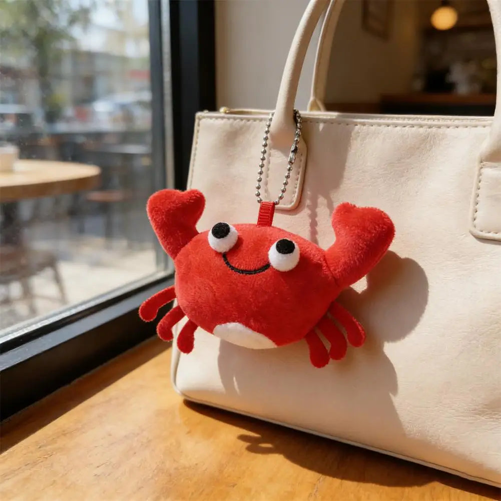 Mini Lobster Crab Plush Keyring