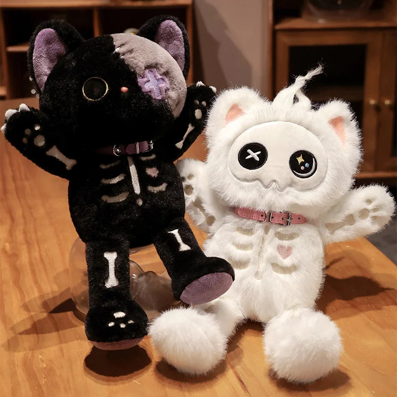 Halloween Gothic Goth Cat Plush