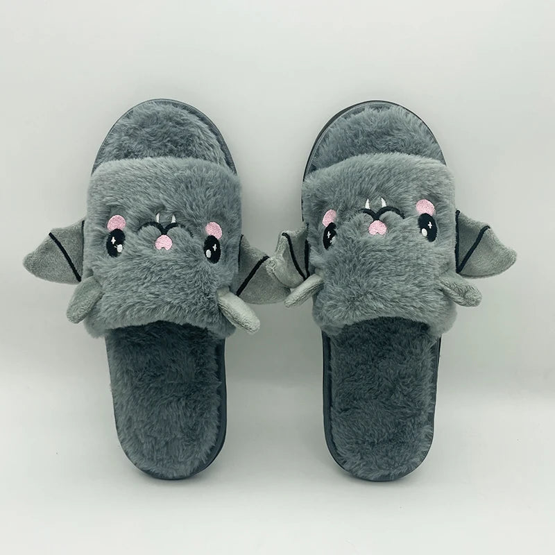 Halloween Bat Slippers
