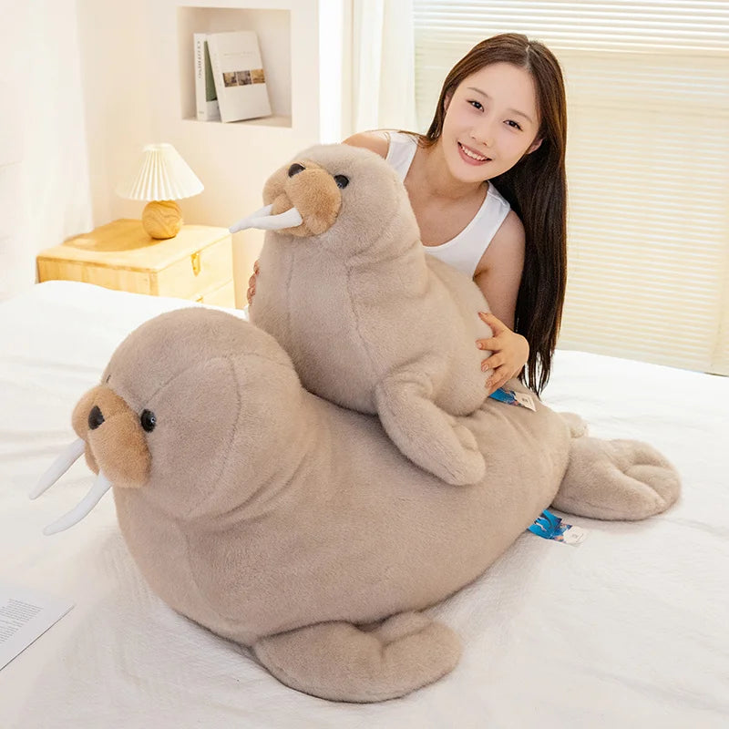 Fluffy Walrus Plush