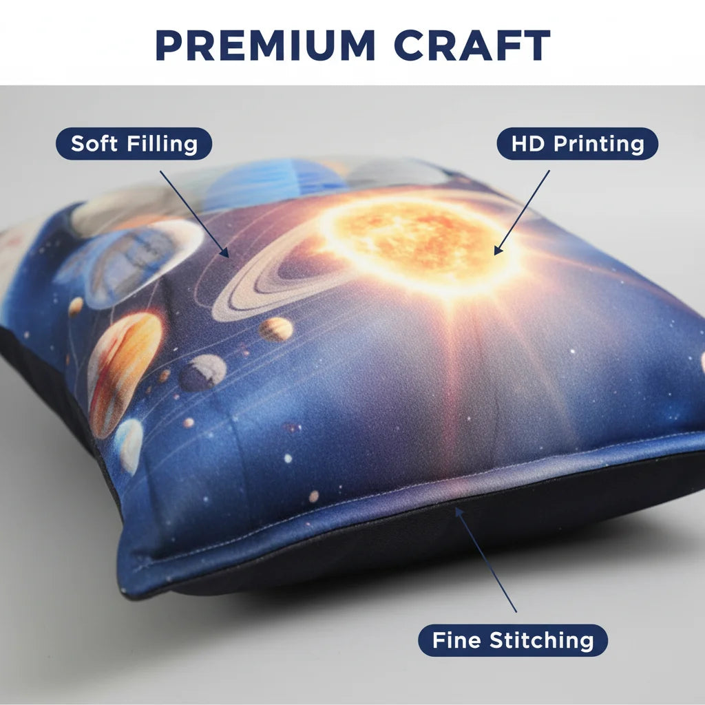 Planet Plush Bag