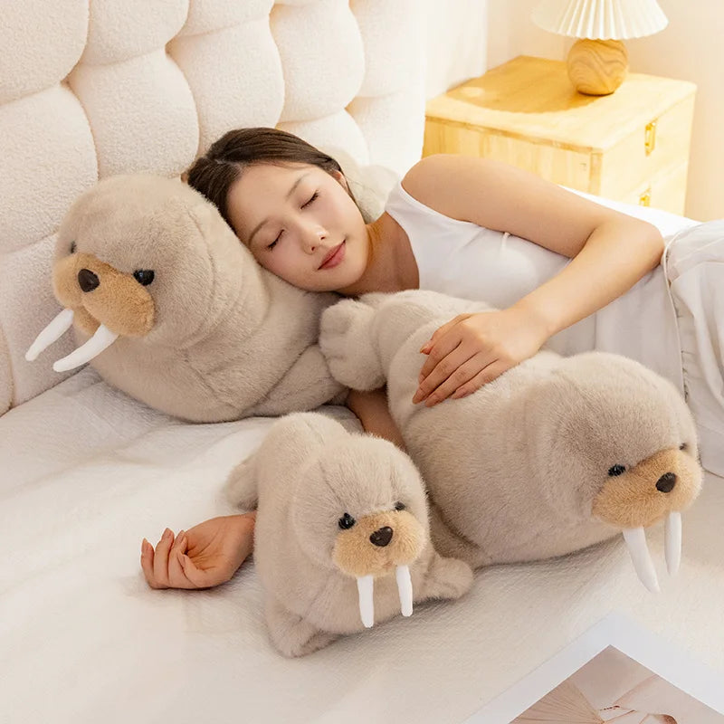 Fluffy Walrus Plush