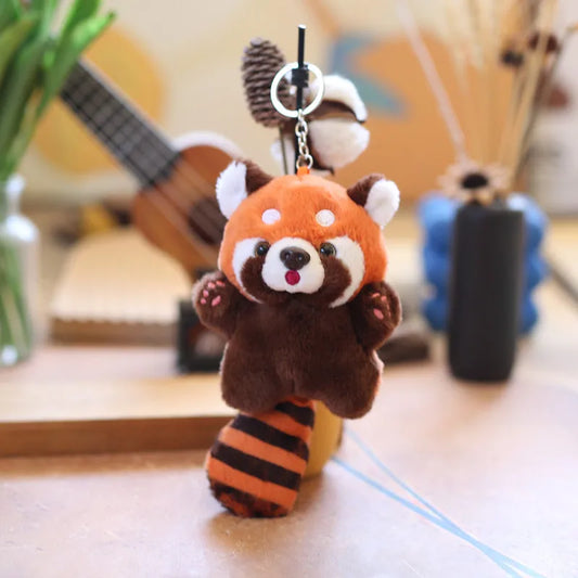 Red Panda Keychain Plush