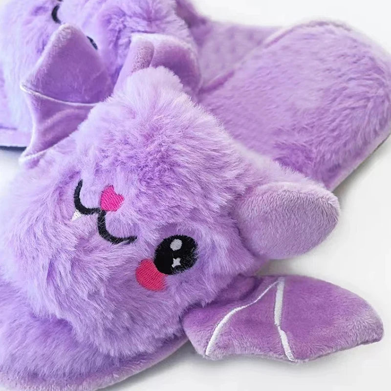 Halloween Bat Slippers