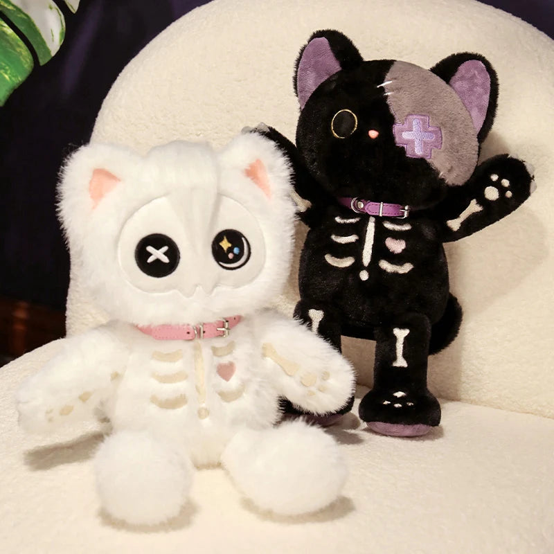 Halloween Gothic Goth Cat Plush