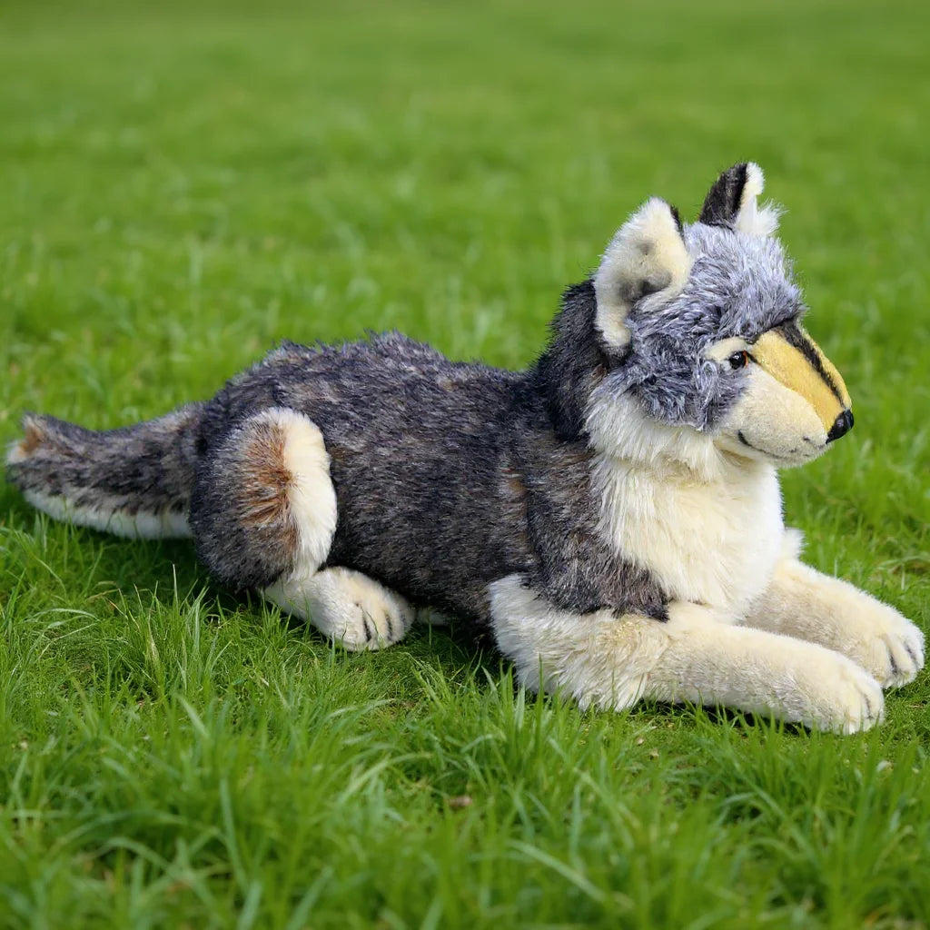 Realistic Wolf Plush