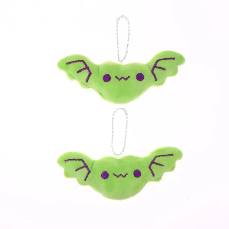 2pcs Halloween Cute Bat Pendant Keychain