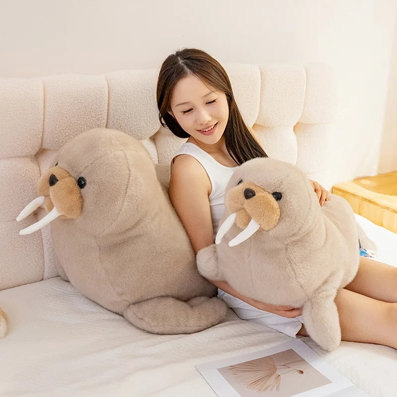 Fluffy Walrus Plush