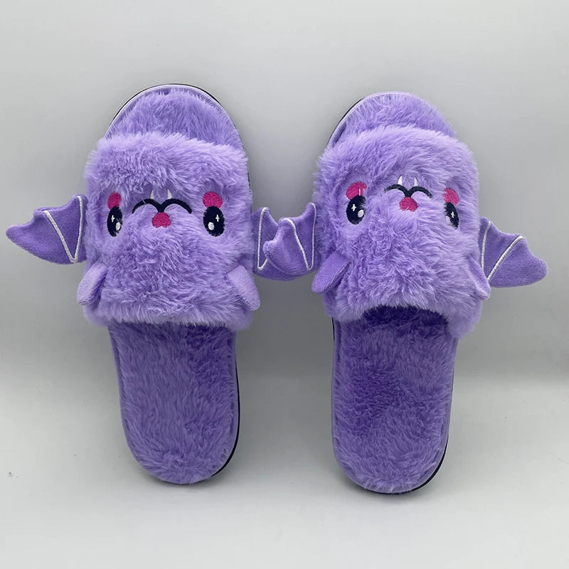 Halloween Bat Slippers