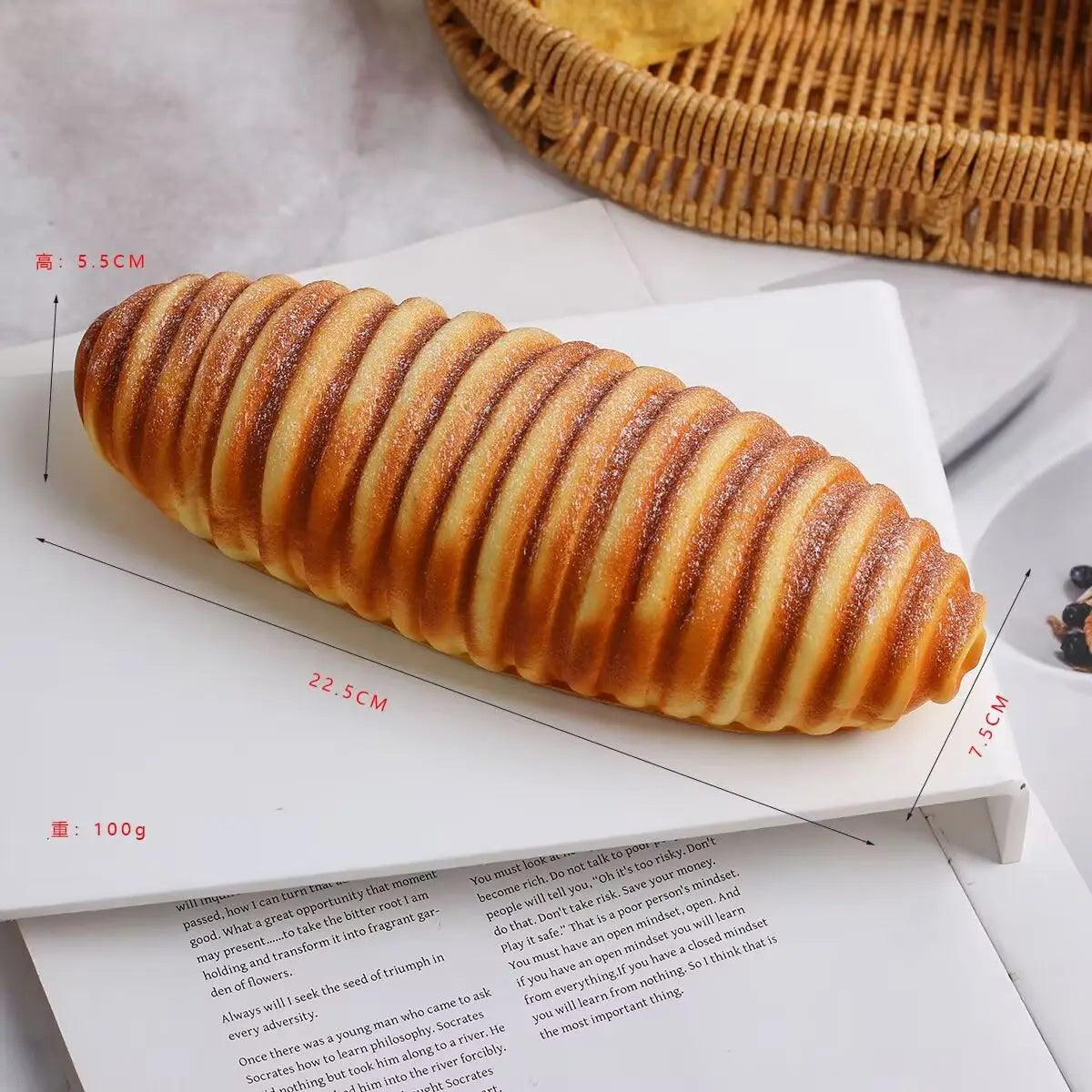 Bread Loaf Squishy Stress Reliever Toy
