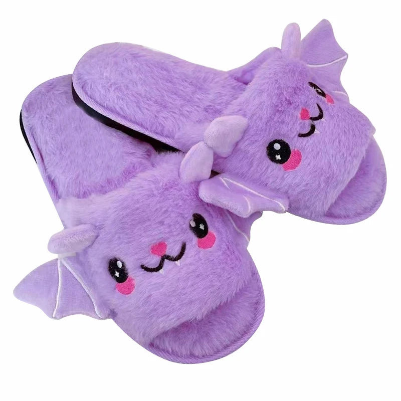 Halloween Bat Slippers
