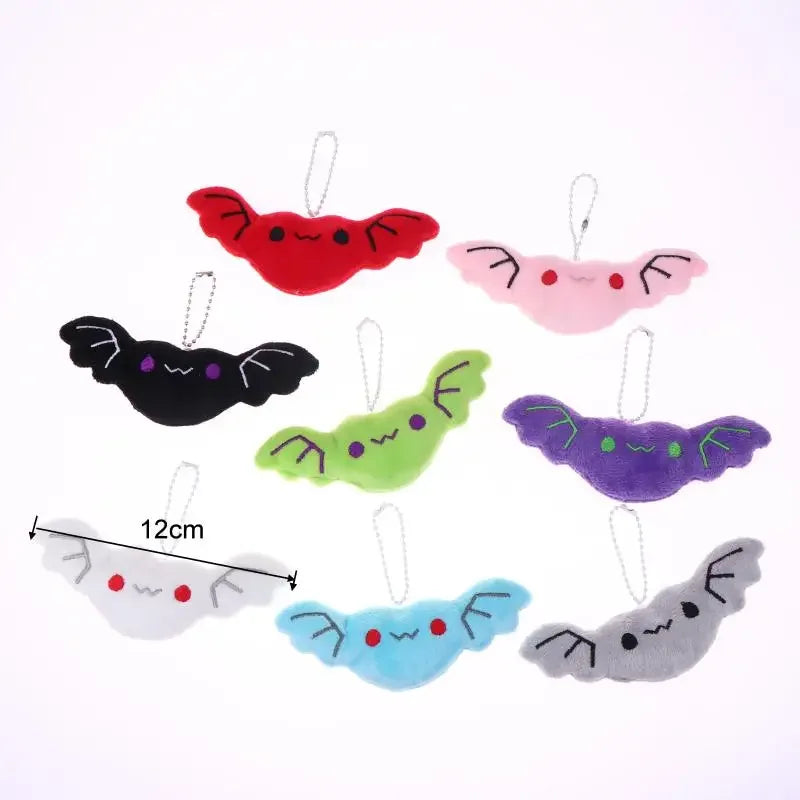 2pcs Halloween Cute Bat Pendant Keychain