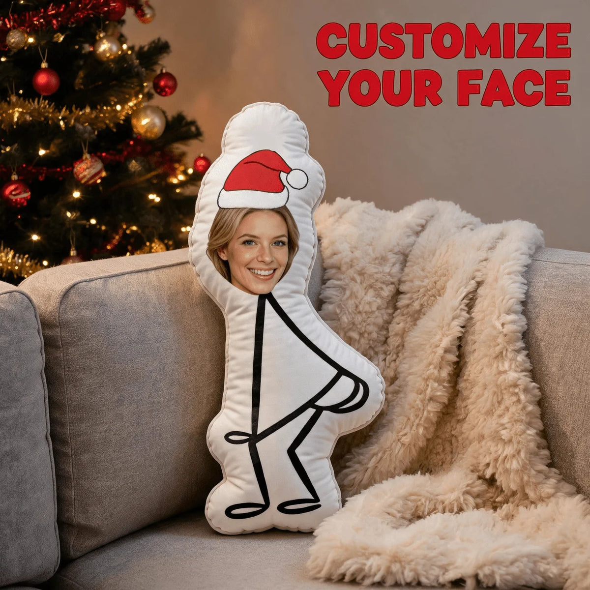 Custom Personalized Christmas Funny Plush