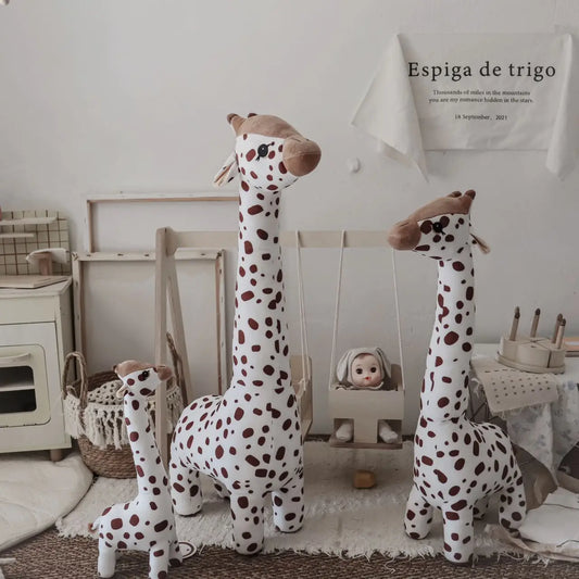 Brown Baby Giraffe Plush
