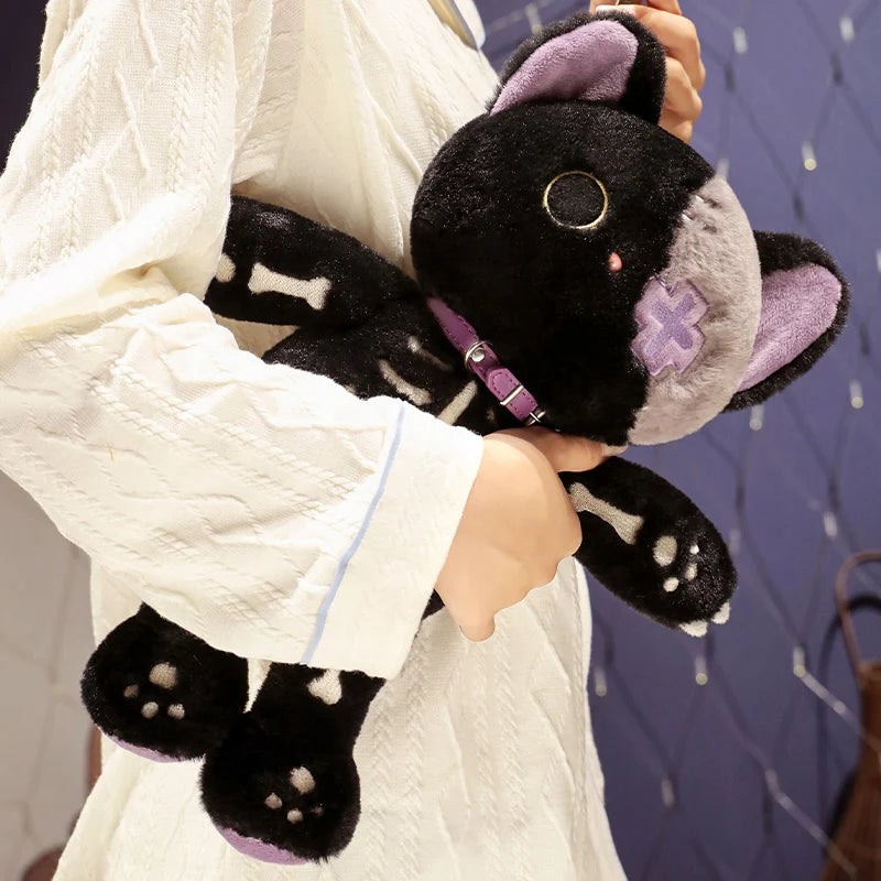 Halloween Gothic Goth Cat Plush