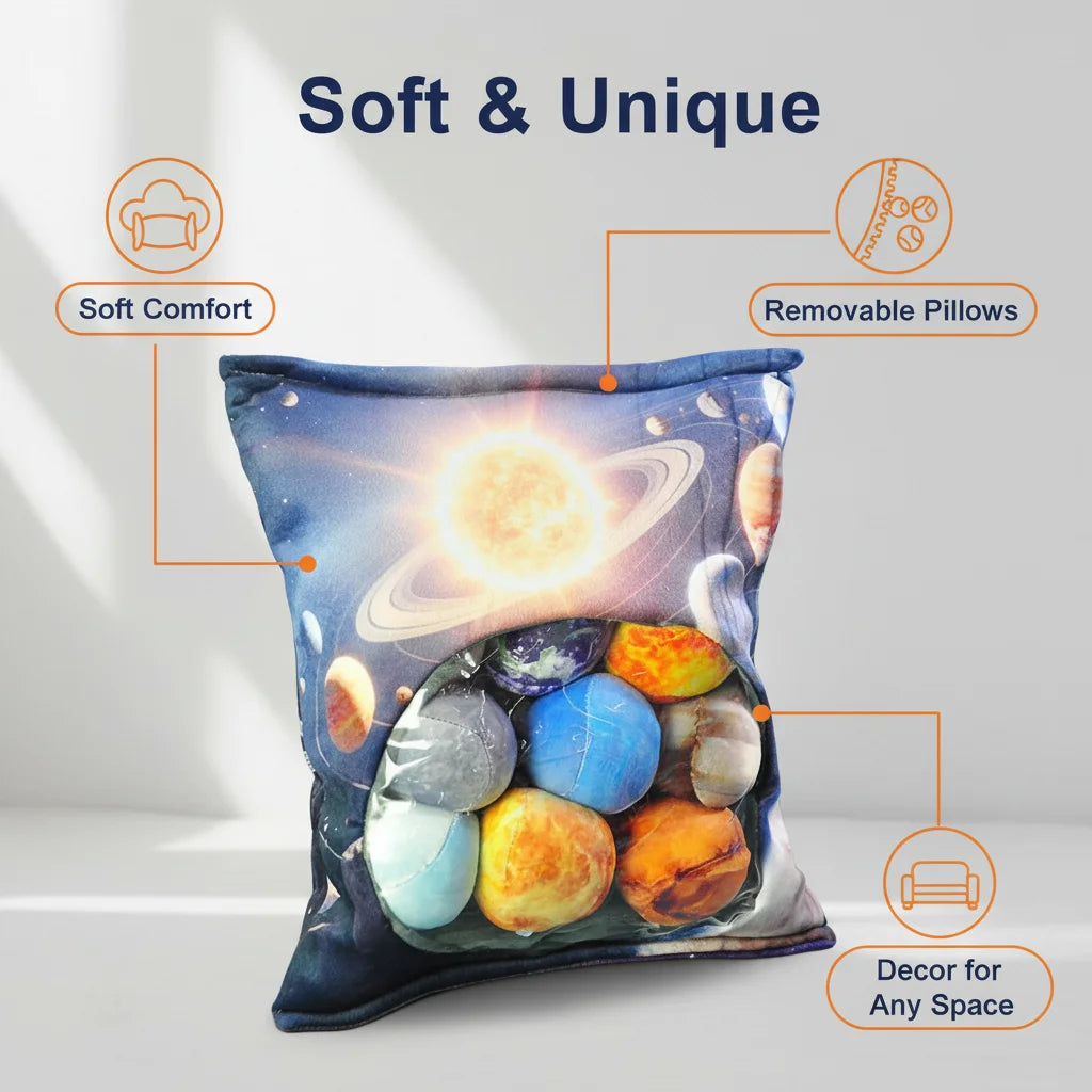 Planet Plush Bag