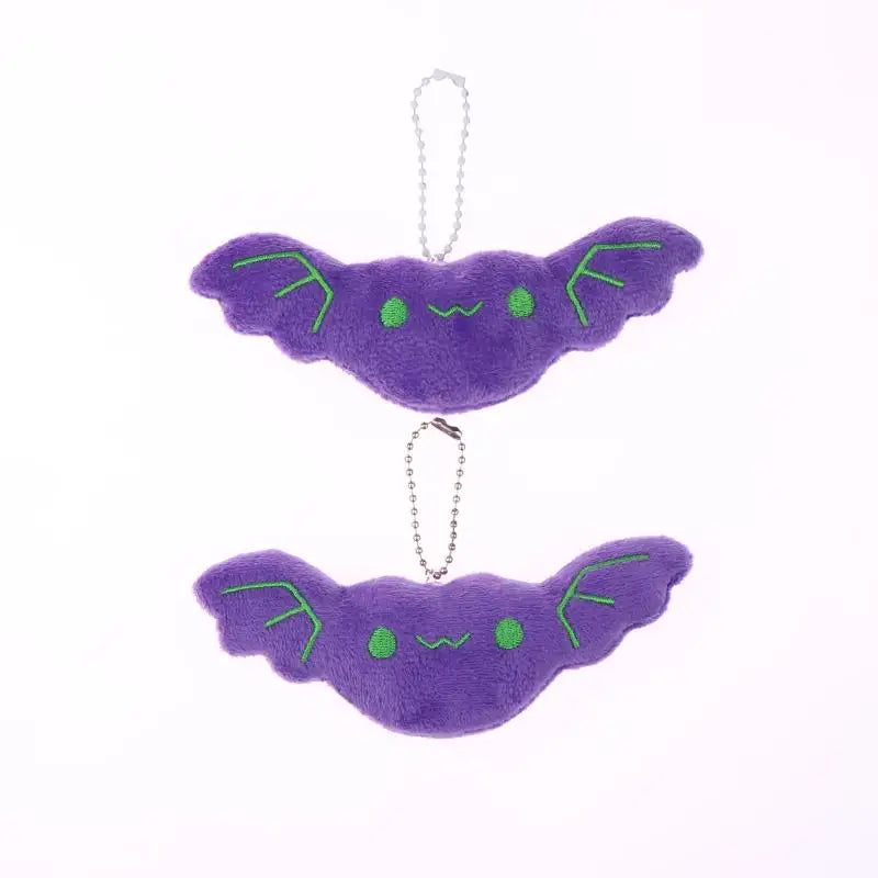 2pcs Halloween Cute Bat Pendant Keychain