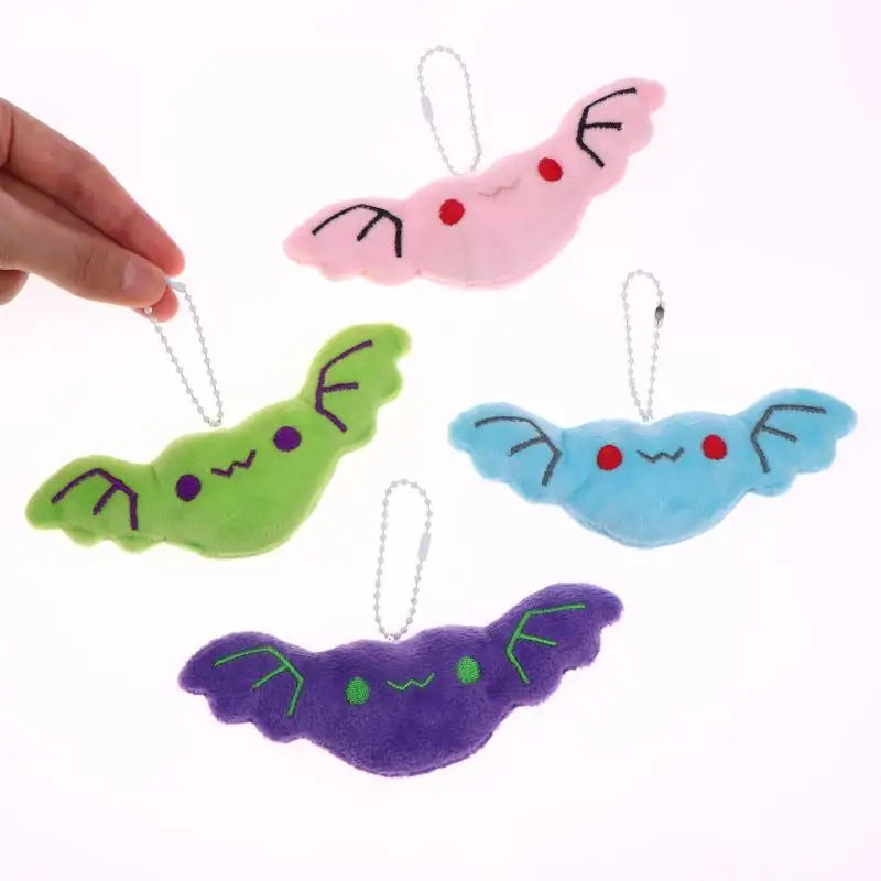 2pcs Halloween Cute Bat Pendant Keychain