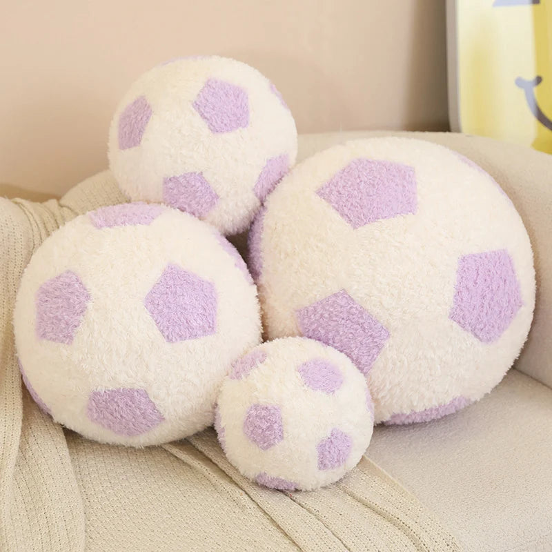 Pastel Soccer Ball Plush
