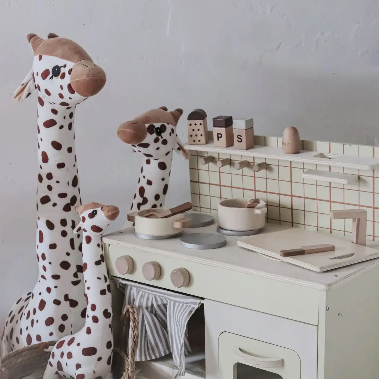 Brown Baby Giraffe Plush