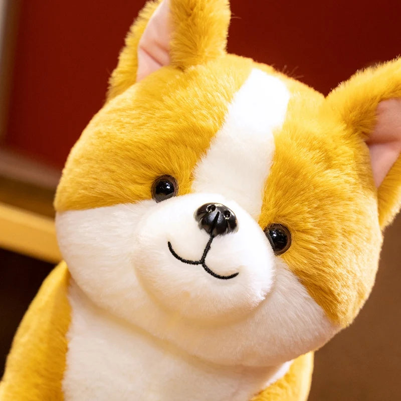 Lifelike Corgi Plush