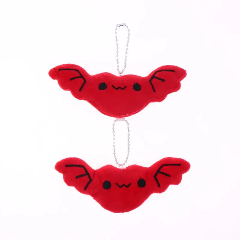 2pcs Halloween Cute Bat Pendant Keychain