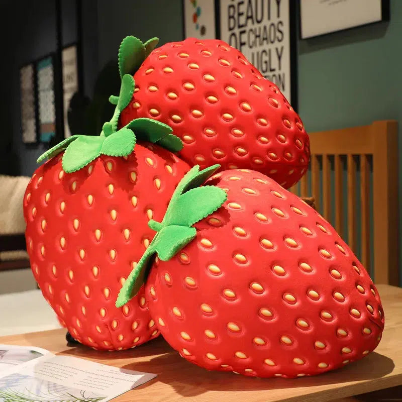 Realistic Strawberry Plush