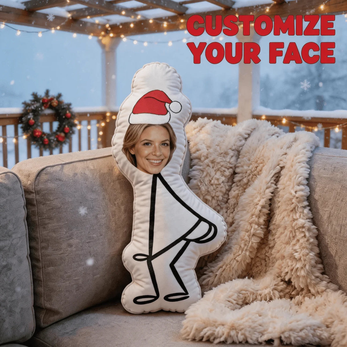 Custom Personalized Christmas Funny Plush